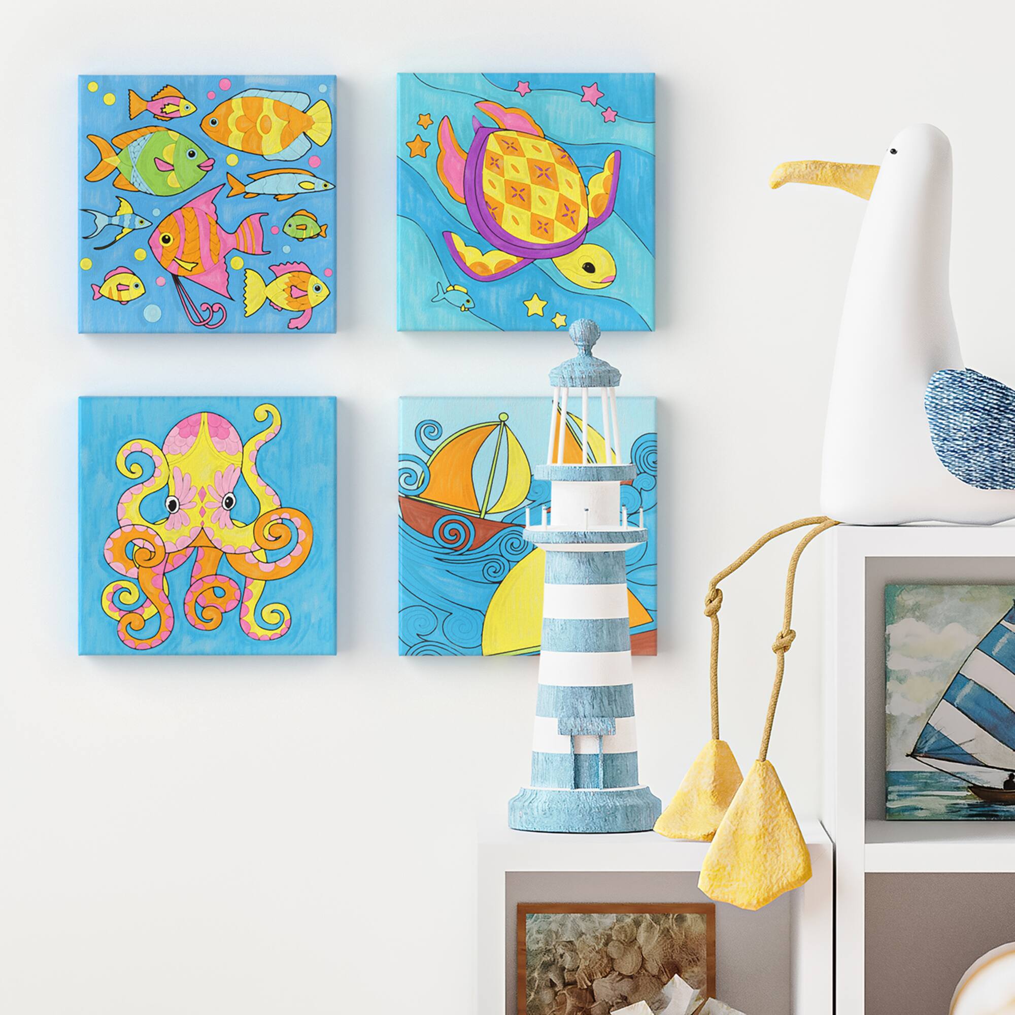 Arteza® Kids Canvas Paint Kit